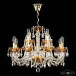 Подвесная люстра Bohemia 5402 5402/8+4/195 G Amber/M-1H
