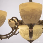 Подвесная люстра Bohemia Verona 72109P/8/210 Ni P1 U Horse