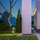 Уличный наземный светильник Escada 30003 30003G/03 E27*60W IP44 Dark grey (220V, круглые)