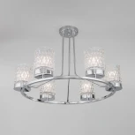 Умная потолочная люстра Eurosvet Calle 60127/6 хром