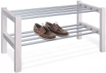 Полка для обуви Альберо SHT-SR9 беленый/алюм.металлик Sheffilton 0532115101