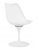 Стул обеденный TULIP (белое основание, цвет белый (W-02))