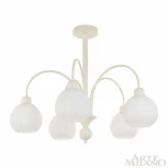 Потолочная люстра на штанге Arte Milano Napoli 315066/D680/5 IV (220V, цветы)