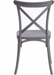 Обеденный стул Tetchair CROSS (Пластик/Темно-серый) 19694