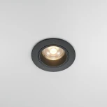 Встраиваемый светильник светодиодный Maytoni Focus Led DL125-L12-3K-B (220V, круглые)
