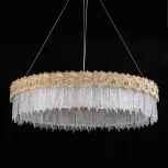 Подвесная люстра светодиодная хрустальная Modelux MODELUX ML.6028.800 GD