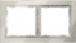 Рамка на 2 поста (кашемир, стекло) Voltum S70 VLS110203