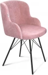 Стул Sheffilton SHT-ST39/S37 пыльная роза/черный муар