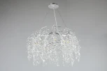 Подвесная люстра Aployt Gertunia APL.847.13.13 (220V, хрусталь, на тросе, листья, ветки)