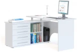 Компьютерный стол Woodville с тумбой КСТ-109 тумба слева 18212