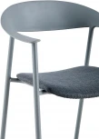 Стул Eila с подушкой пластик серый Stool Group арт.УТ000039777
