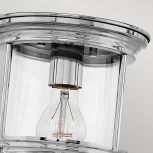 Потолочный светильник круглый Hadrian QN-HADRIAN-MINI-F-CM-CLEAR Hinkley (220V, IP44)