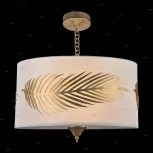 Подвесная люстра Maytoni Farn H428-PL-03-WG (220V, на цепи, листья)