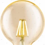 Лампочка светодиодная филаментная E27 4W 220V 220 lm 2200K белое теплое свечение Eglo Lm_led_e27 11522