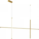 Подвесной светильник ST Luce Retico SL6207.203.50 Матовое золото LED 1*50W 3000K (220V, на тросе)