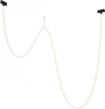 Трековый подвесной светильник с гибким неоном гибкий 48V Tau Exility 4000K 100Вт 360° LED (магнитный) Maytoni Technical TR101-2-100W4K-B