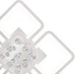 Потолочная люстра Natali Kovaltseva Cascade LED LAMPS 81157 (регулировка яркости, 220V, подвески, пульт управления)