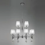 Подвесная большая люстра Mantra Tiffany 3850 (220V, на цепи)