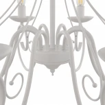 Подвесная люстра Arte Milano AM349159 349159/8 WT (220V, на цепи, подсвечник, свеча)