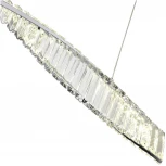 Подвесной светильник ST Luce Elica SL6205.113.01 Хром/Прозрачный LED 1*21W 3000K (220V, на тросе)