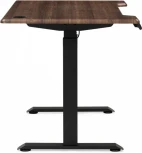 Компьютерный стол Маркос с механизмом подъема 120 (Маркос с механизмом подъема 120х75х75 черный / кантри орех) Notta арт.578484