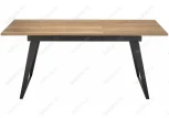 Стол Woodville Кхал галифакс натуральный / графит 462078