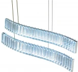 Подвесной светильник Lumina Deco LDP 6039-2-PR CHR (на проводе)