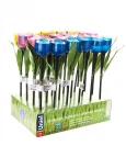 Грунтовый светильник на солнечной батарее Uniel USL-C-452/PT305 YELLOW TULIP (LED, цветы)