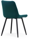 Стул Notta на металлокаркасе Челси К морская волна / черный 511609