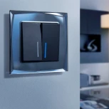 Рамка на 1 пост Diamant (черный) Werkel W0011208 (a051444)