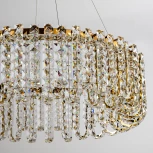 Подвесная люстра Zortes Amanda ZRS.30514.22 (LED, 220V, хрусталь, на тросе, круглые, IP21)