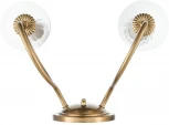 Бра Lumion Incanto 8033/2W металл/стекло, медь/прозрачный E14 2*40W 220V (подсвечник, свеча)