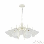 Подвесная люстра Arte Milano Napoli 316066/D680/7 IV (220V, на цепи, цветы, листья)