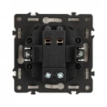 Механизм выключателя одноклавишный перекрёстный SWT-NOBE-MKX1-SFPL-GD (230V, 10A) (Arlight) 054250