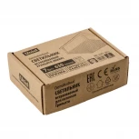 Светильник светодиодный потолочный встраиваемый, 4000K, для ячеек 86х86мм, в комплекте с и/п Uniel Grilyato Mini ULP-0808 7W/4000К IP40 GRILYATO BLACK