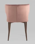 Стул Stool Group Матео велюр пыльно-розовый ножки дерево УТ000031336