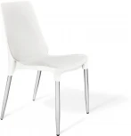 Стул Sheffilton SHT-S75 белый/хром лак от фабрики Sheffilton