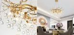 Подвесная люстра Droplet Chandelier ImperiumLoft 40.2697-0 (148052-22) (220V, на тросе)