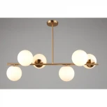 Потолочная люстра на штанге Omnilux Avetrana OML-66627-06 (220V, шарики)