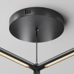 Потолочная чаша для ввода питания с блоком питания системы Shelf Maytoni Accessories for system Shelf CA031B-B