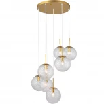 Подвесной светильник Toplight Alyse TL1215H-07TR (220V, на проводе, шарики)