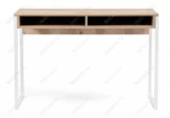 Письменный стол Notta Леон Лофт дуб делано светлый / белый матовый 489681