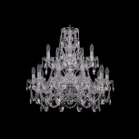 Подвесная люстра Bohemia 1411 1411/10+5/240/2d/Ni