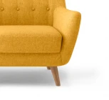 Диван Picasso двухместный горчичный