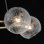 Подвесная люстра ILLUMICO IL0728-5PSQ-24 AB ARIES (220V, на тросе)