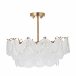 Потолочная люстра на штанге Arte Milano Rim 316008/D500 BS (220V, ракушка)