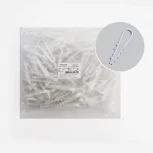 Дюбель-хомут для круглого кабеля (11-18мм) белый 100 шт. Stekker 39332