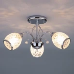 Потолочная люстра Eurosvet 30026 30026/3 хром