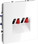 Акустическая розетка (белый глянцевый) Voltum S70 VLS060301