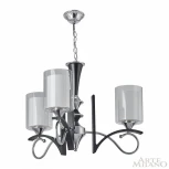 Подвесная люстра Arte Milano Florentia-9167 309167/3 Bk/Ni (220V, на цепи)